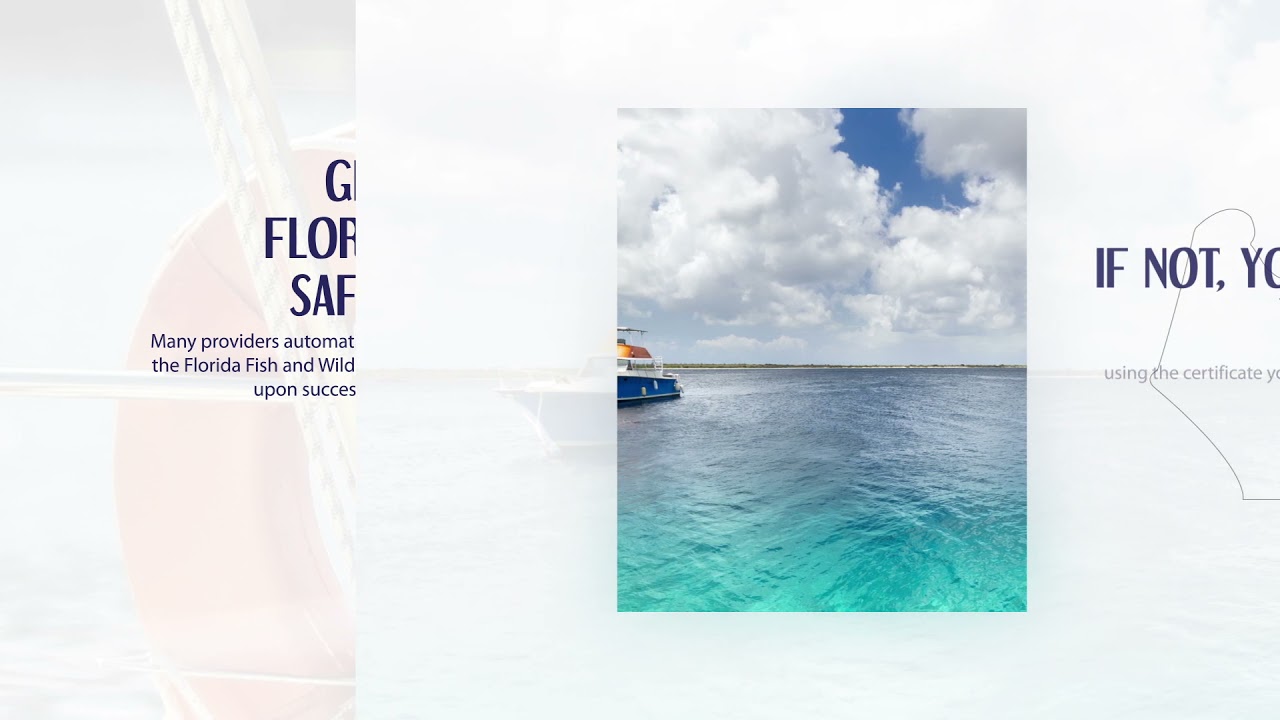 Florida Boating Safety Education Id Card